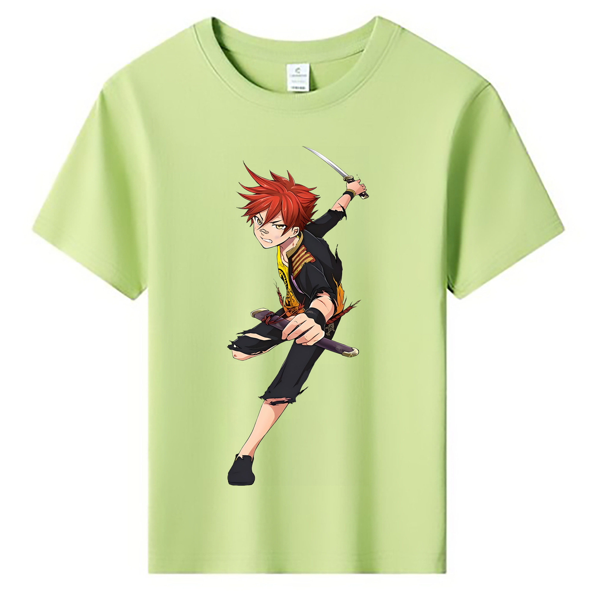 （画像用） 刀剣乱舞 Touken Ranbu 綿100％キッズTシャツ（フロントプリント）